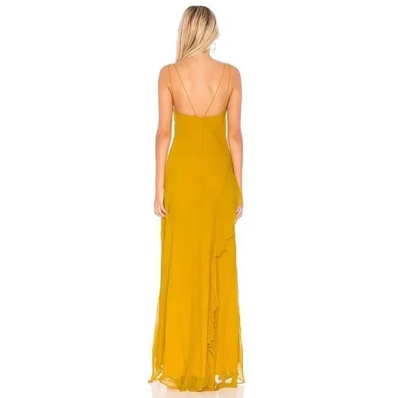 Brand New Nicholas 100% silk tie front Gown - Picture 4 of 10